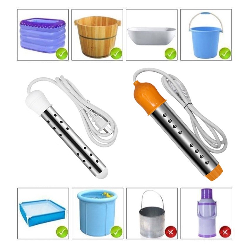 600W / 2000W / 3000W Electric Water Heater Portable Kamar Mandi / Pemanas Air Portable