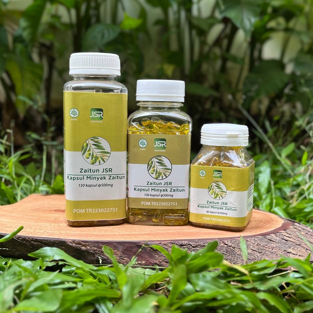 Minyak Zaitun JSR dr Zaidul Akbar - isi 100 kapsul Zaitun Asli Khas JSR