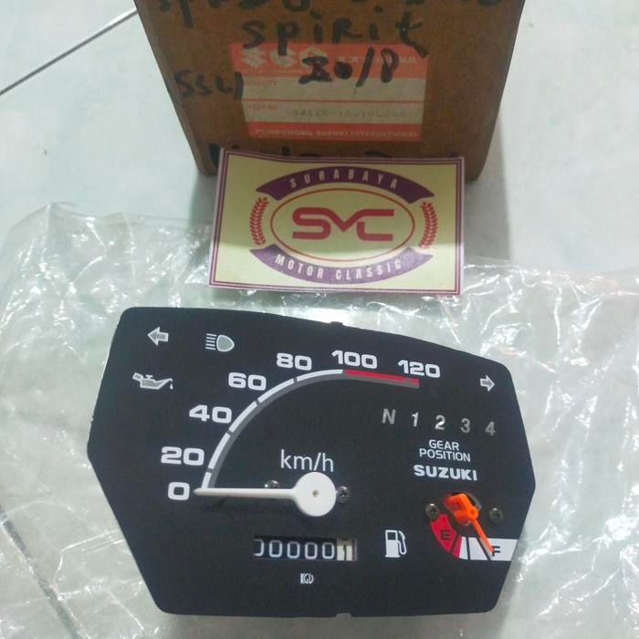 SPEEDOMETER SPEDOMETER SUZUKI RC100 BRAVO ORIGINAL SGP