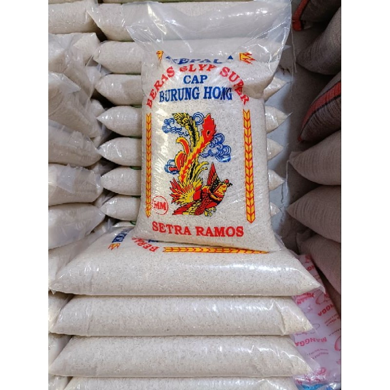 

Beras Burung hong super premium sentra ramos (5kg)