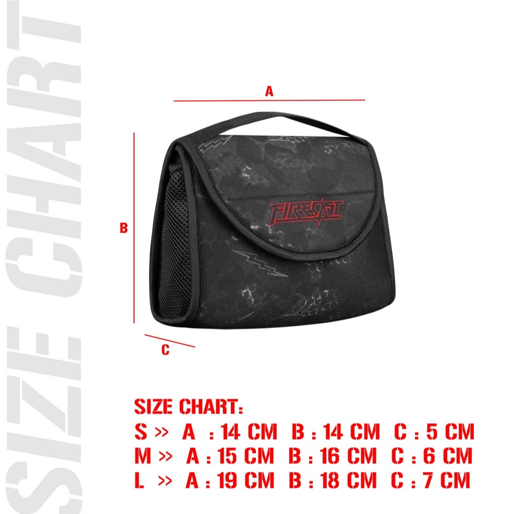 Firecast Tas Pancing Tempat Reel Spinning Firecast Reel Case