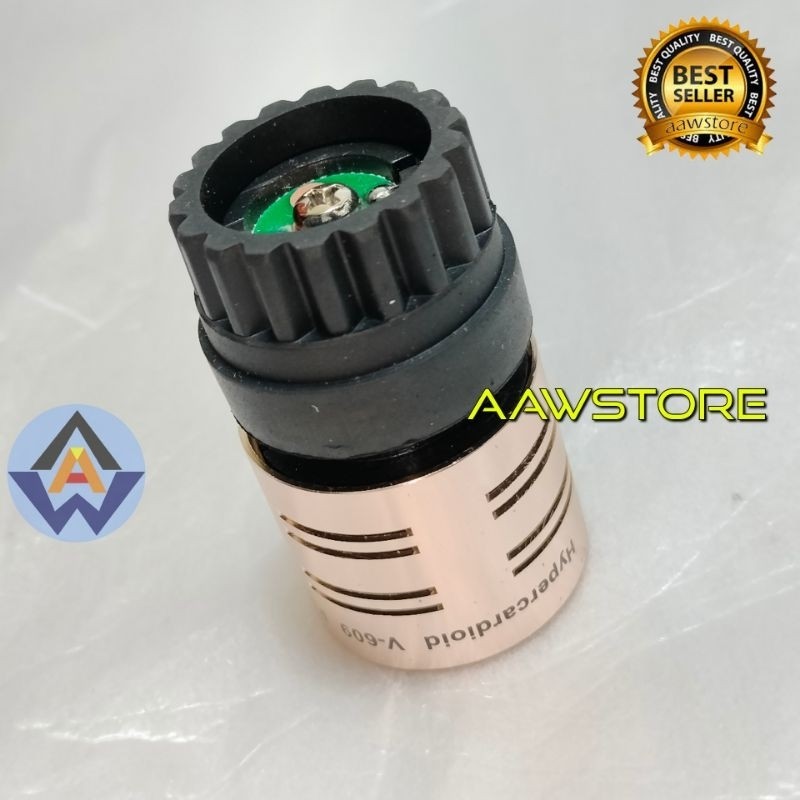 Spool Mic Acoustic V609 V 609 Spul Mik Sensitif Vocal Kabel Dan Wireless