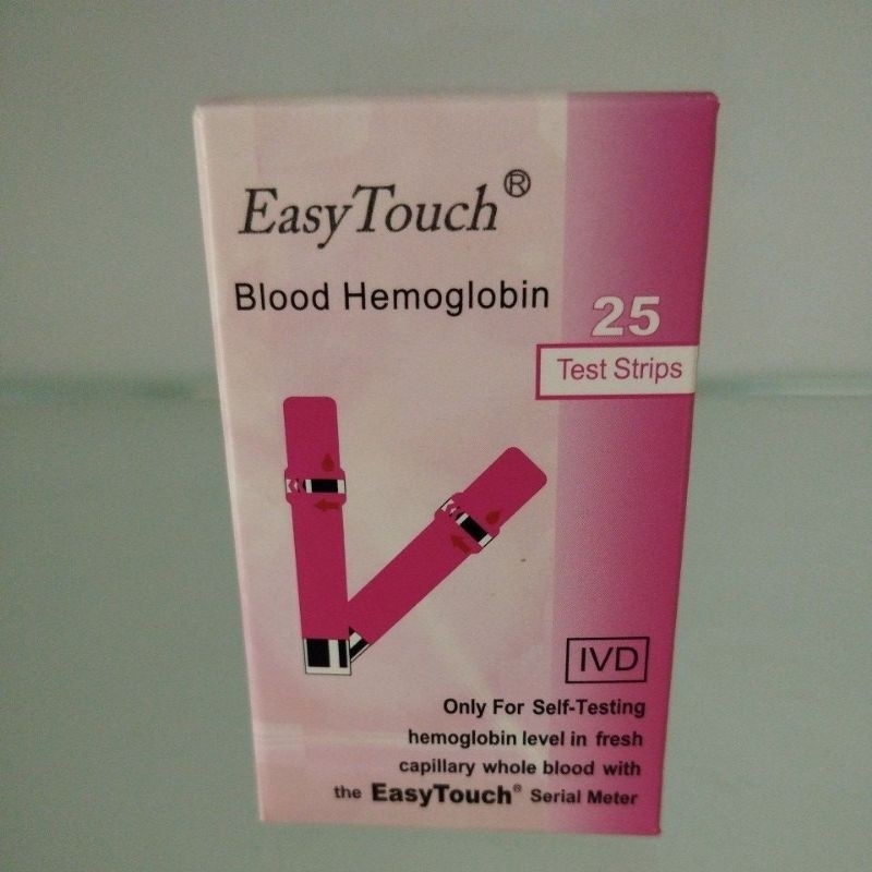 Easy Touch Hemoglobin 25 strip easytouch hemoglobin easy touch Hb easytouch Hb 25 strip - EASY HB