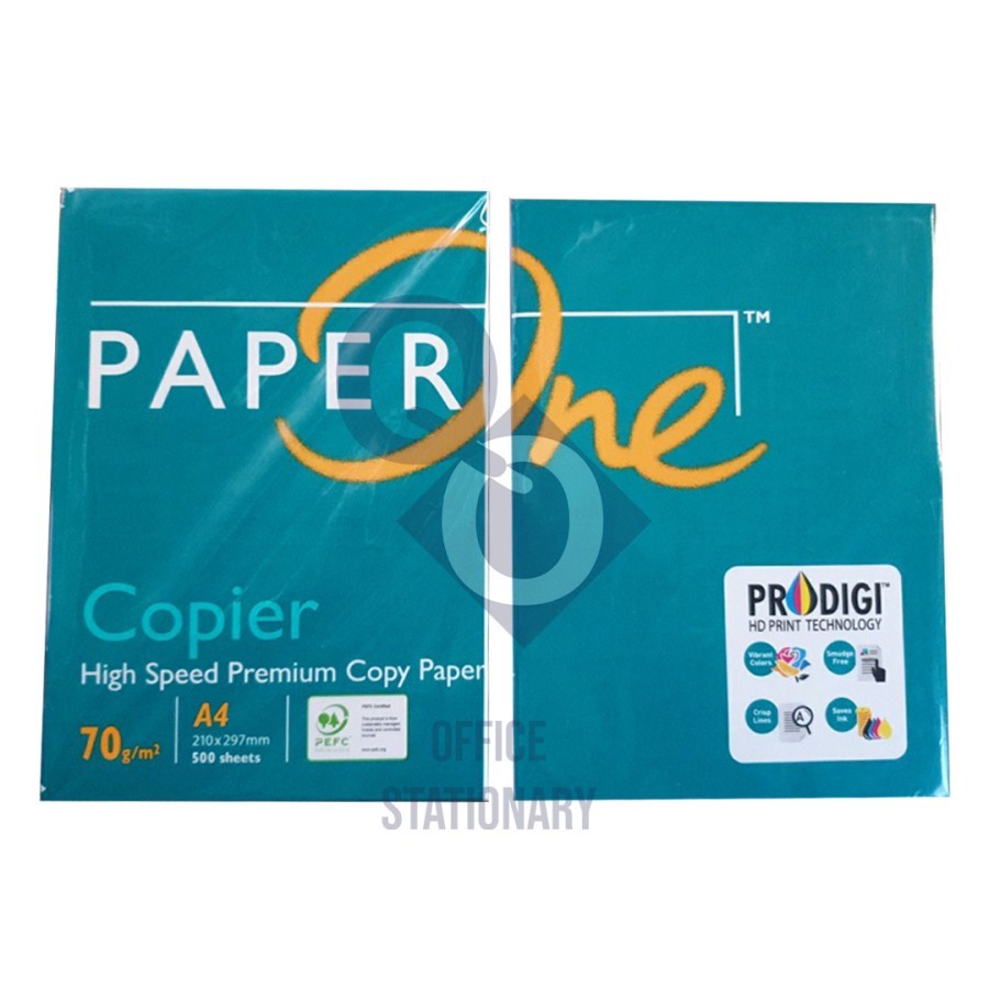 

Kertas HVS A5 70gr 75 Gram Paperone / Paper One 1 Rim Isi 500 Lembar