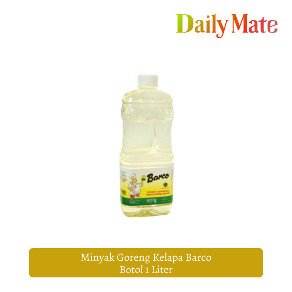 

Barco Minyak Kelapa Goreng BOTOL 1 Ltr