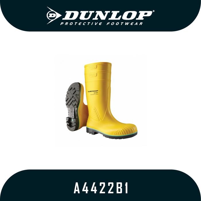 

Terlaris Sepatu Boots Merk Dunlop Type Acifort Heavy Duty Full Safety A4422B1