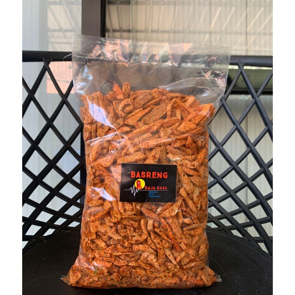 

Basreng 1KG BASRENG RAJA RASA 1KG MURAH EXTRA PEDAS DAUN JERUK BASRENG MURAH BASRENG KRIUK WE!!