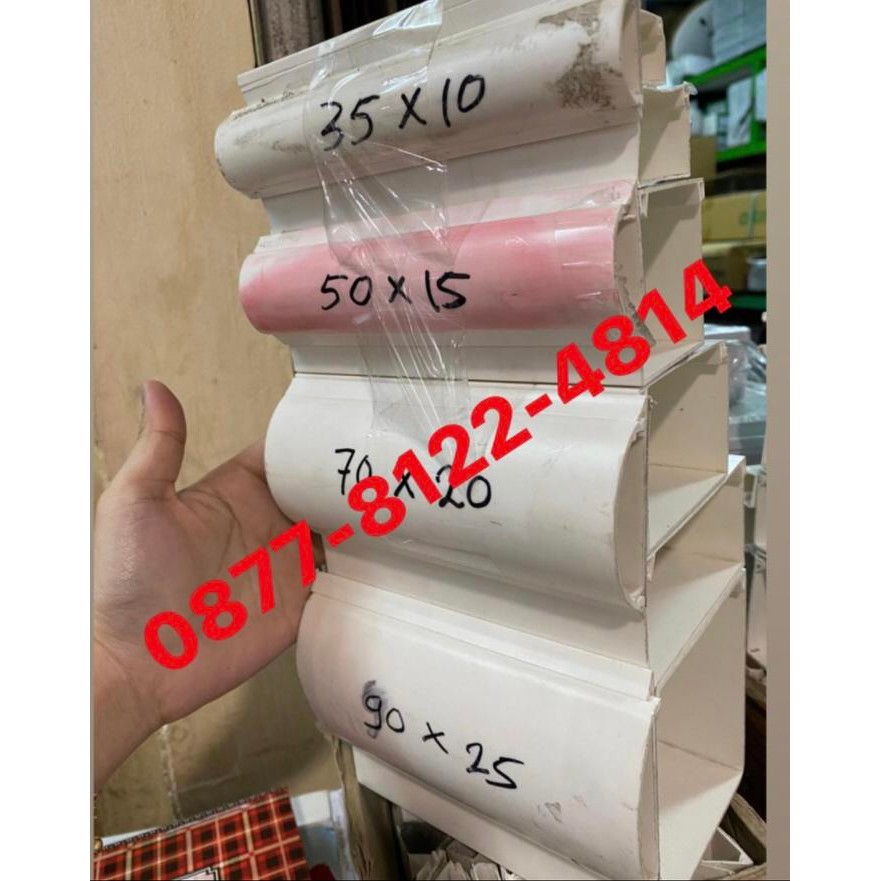 KABEL DUCT OVAL 70X25 KABEL DUCT LANTAI 70X25 FLOOR DUCT STINDO