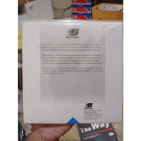 KARET TENIS MEJA SUNFLEX MOGUL