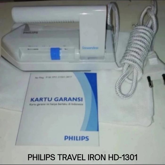 TERBARU PHILIPS TRAVEL IRON HD 1301 TANPA DUS SETRIKA TRAVEL PHILIPS SETRIKA LIPAT HOT SALE