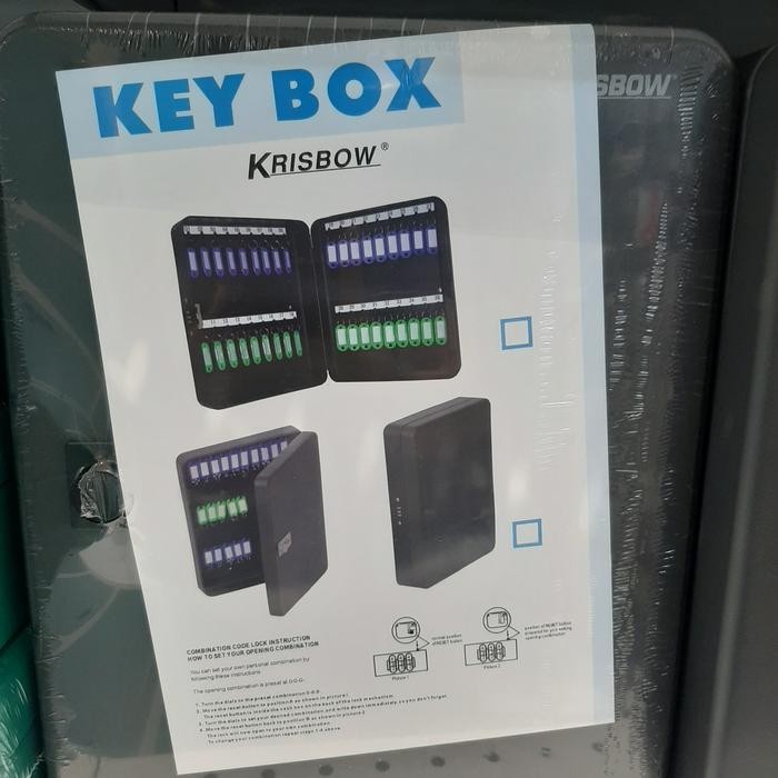 key box kotak penyimpanan kunci krisbow 36key