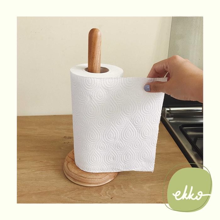 Tempat Tisu Kayu / Tempat Tissue Roll Kayu / Tempat Tissue Dapur