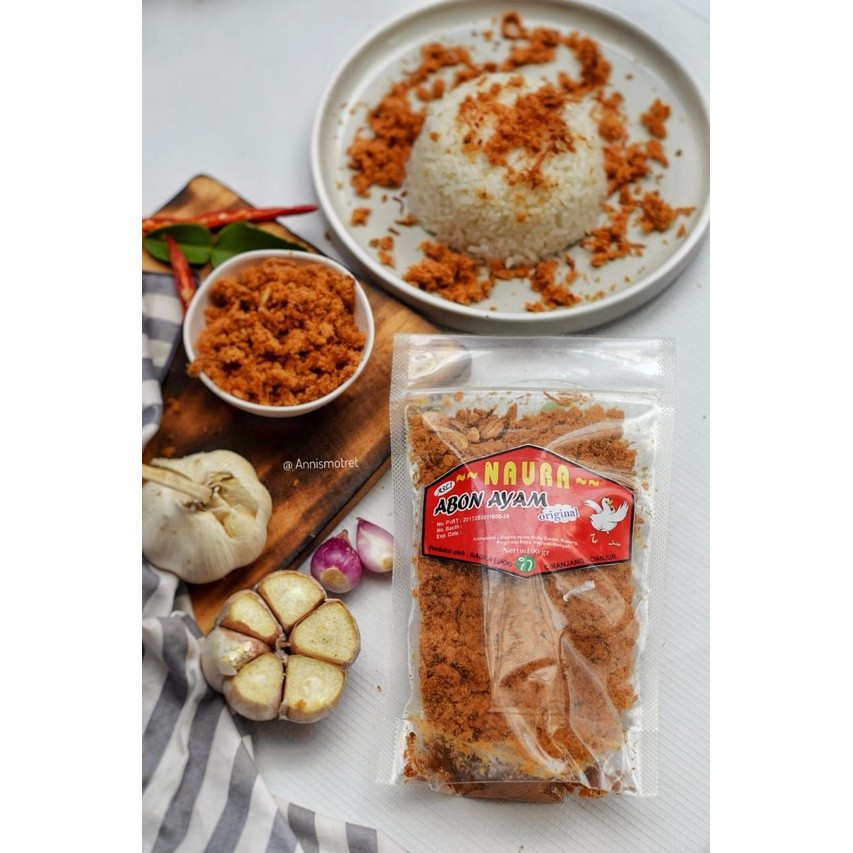 

ABON AYAM MAMAH NAURA 100GR WE!!