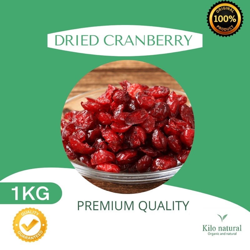 

DRIED CRANBERRY PREMIUM 1KG WE!!