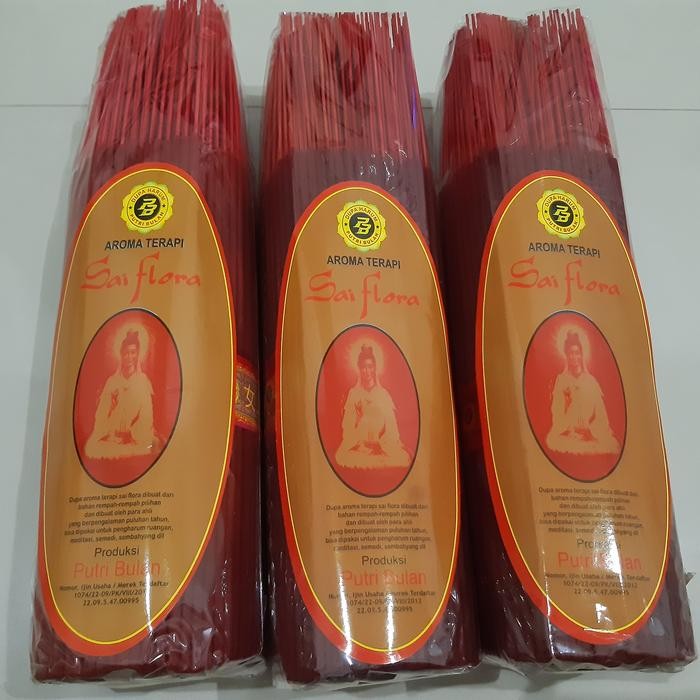 Dupa Putri Bulan Aroma Terapi SAI FLORA Merah
