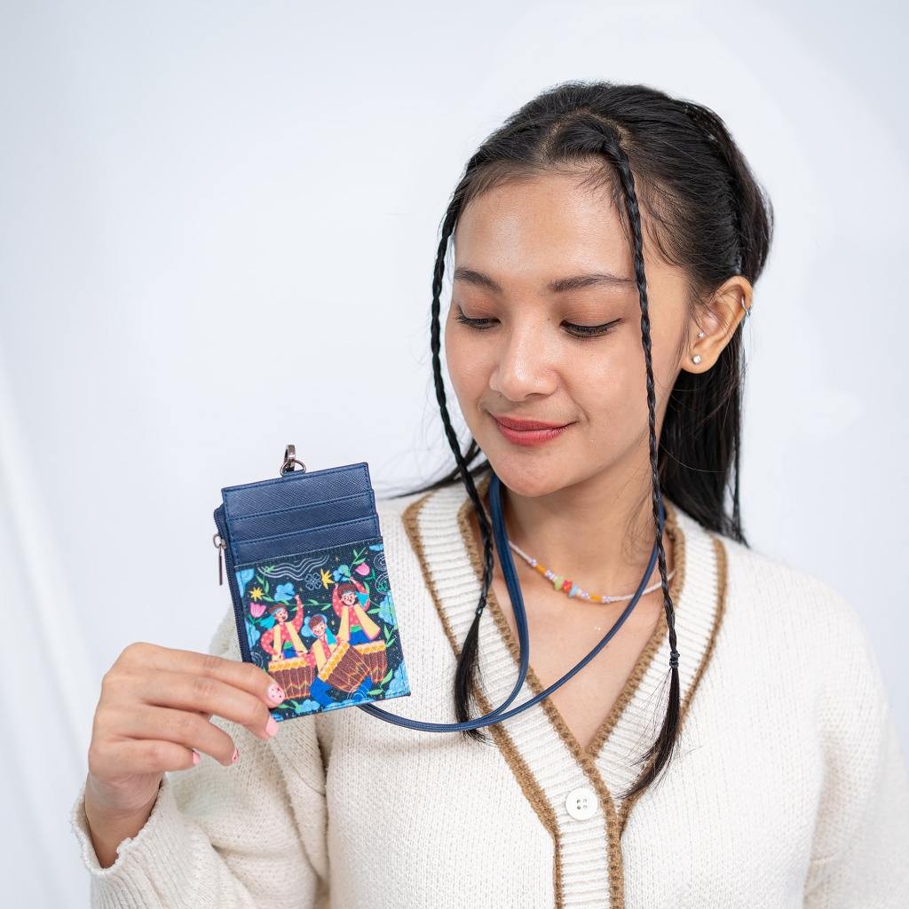 

SOVLO ID Card / Tempat ID Card dengan Seleting / ID Card Lanyard