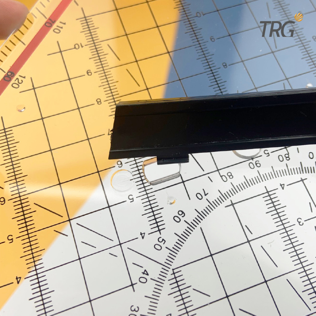 

Trg Triangle Acrylic Ruler RLA-800 30cm - Penggaris Segitiga Pegangan Besar Akrilik Mahasiswa Teknik