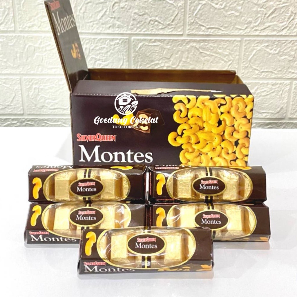 

Olivoliv Snack Coklat Silverqueen Montes Premium Coklat 50 Gram 50 Gr