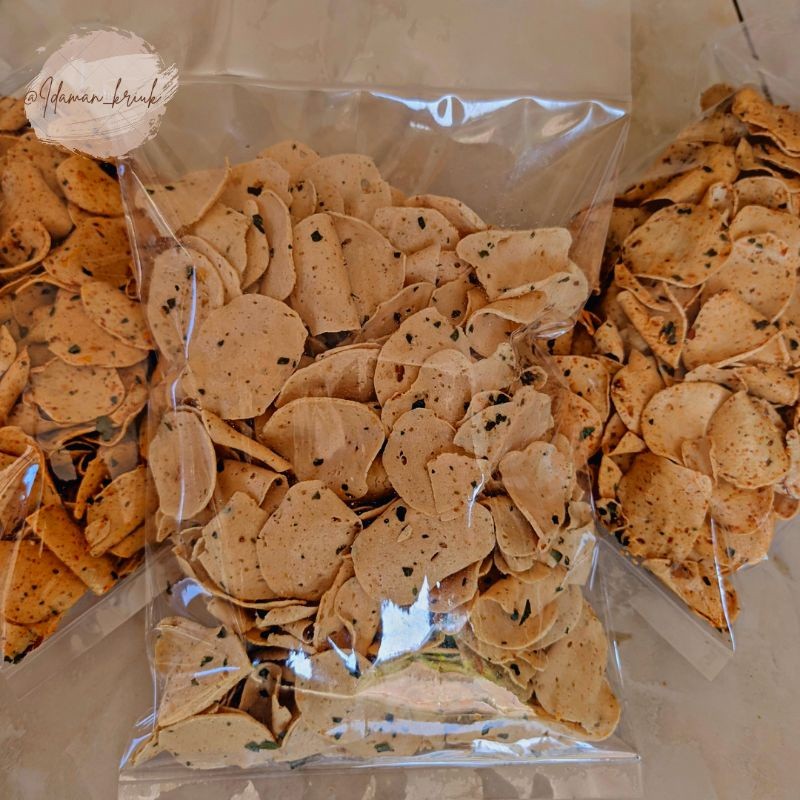 

Olivoliv Snack Basreng Daging Sapi Kriuk Original Daun Jeruk 250G/Basreng/Kriuk/Mantap