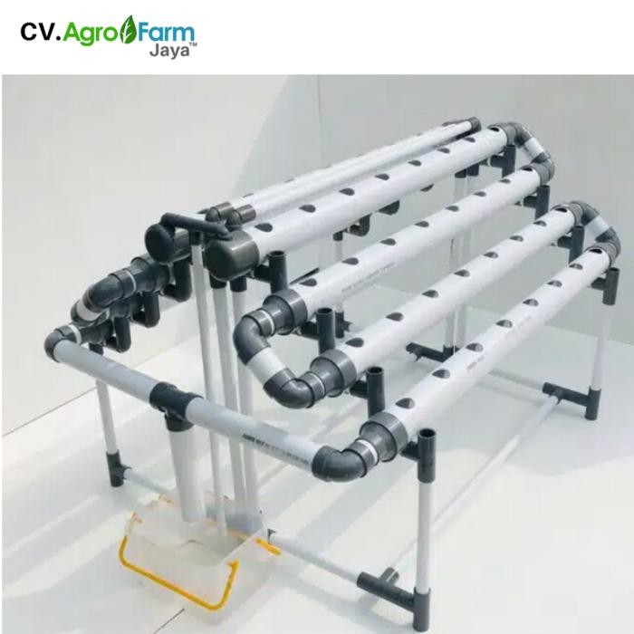 HIDROPONIK SET PIPA HIDROPONIK SET 64 LUBANG Kode 1232
