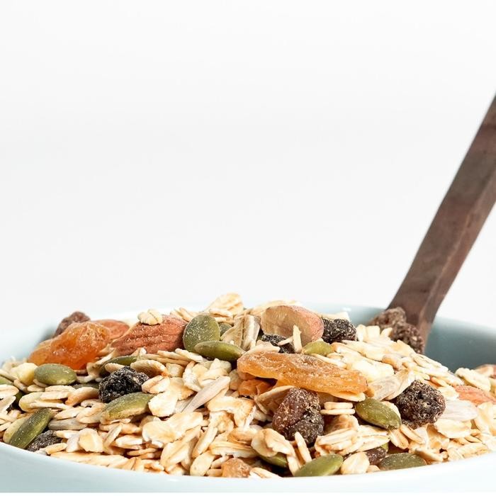 

JTTOP" MUESLI SAFIYA SEREAL LENGKAP EXTRA ALMOND METE WITH DRIED BERRIES & SEED