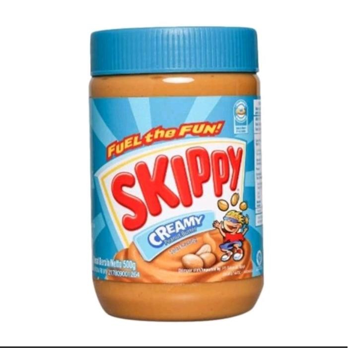 

JTTOP" SKIPPY CREAMY PEANUT BUTTER 500 GRAM UNTUK SENYUM LEBIH HALUS DAN LEMBUT