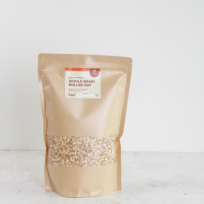 

JTTOP" WHOLEGRAIN ROLLED OAT GANDUM UTUH GANDUM KASAR 1 KG PREMIUM FOOD KERING OATMEAL SEREAL