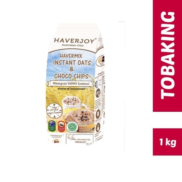 

JTTOP" HAVERJOY HAVERMIX INSTANT OATS & CHOCO CHIPS 1KG