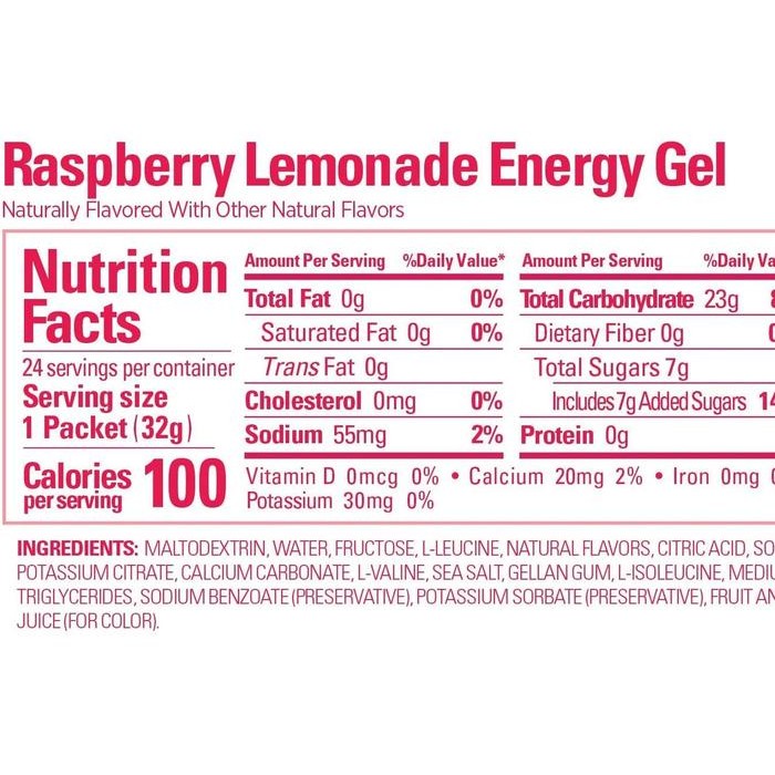 

JTTOP" GU ENERGY GEL RASPBERRY LEMONADE / SUPLEMEN FITNES OLAHRAGA LARI