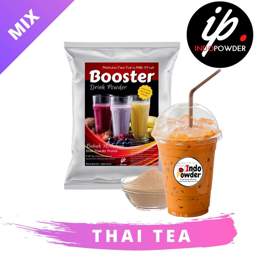 

THAI TEA Powder 1 Kg - Bubuk Thai Tea - Bubuk Minuman Thai Tea - THAI TEA Bubuk