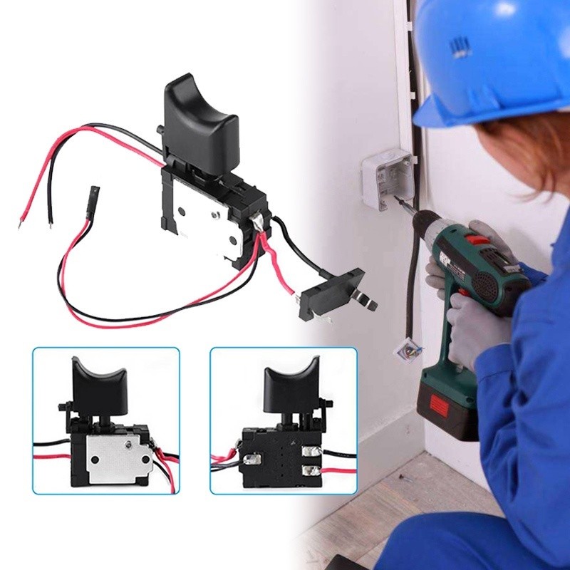 Saklar Bor Bolak Balik Saklar Mesin Bor Baterai Dc Cordless 7.2-12V Variable Speed Bor Cordless