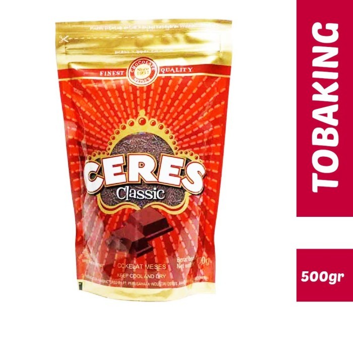 

JTTOP" CERES MESES CLASSIC CHOCOLATE 500 GR ZIPLOCK