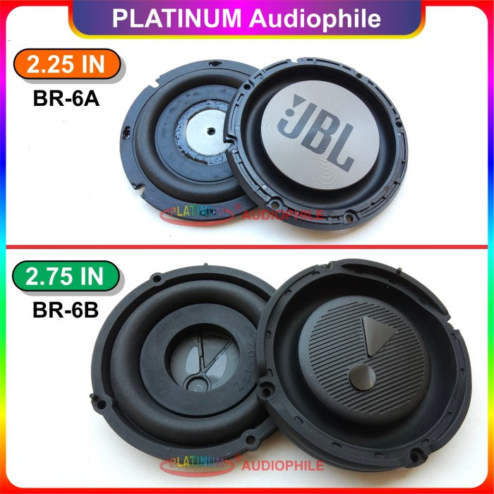 JBL Passive Bass Radiator PBR 2.25" 2.75" inch pasif Membran Subwoofer