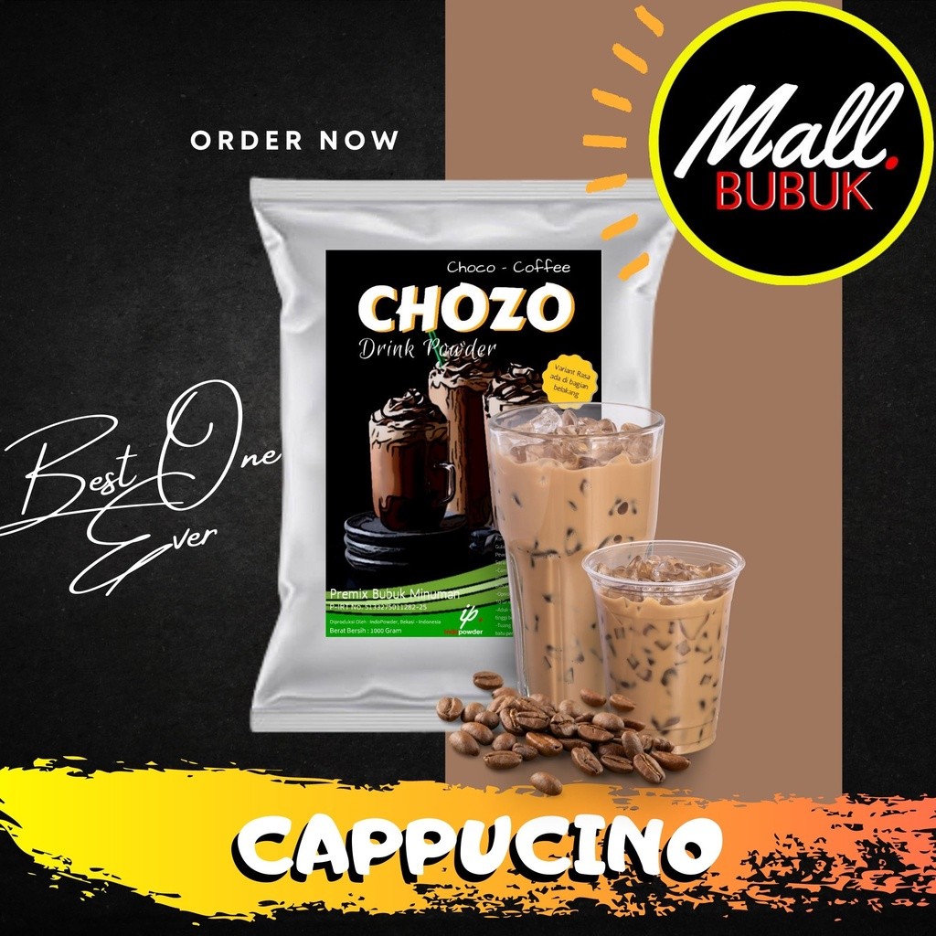 

Bubuk Cappucino 1Kg - Cappucino Powder 1Kg - Cappucino Bubuk - Powder Cappucino - Bubuk Minuman