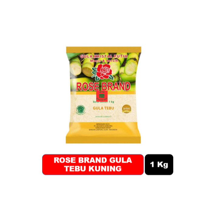 

Rose Brand Gula Tebu Kuning 1 Kg