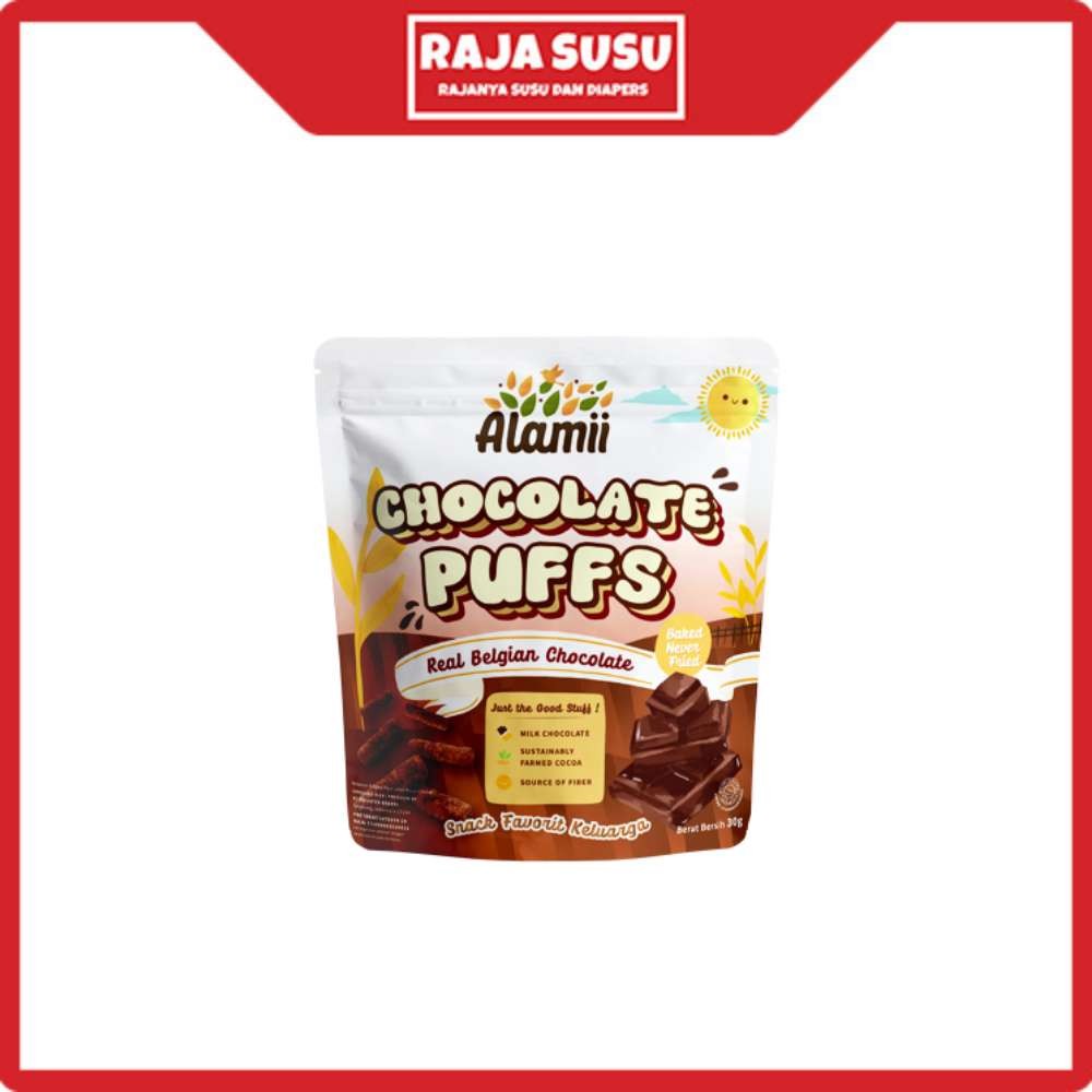 

ALAMII CHOCOLATE PUFFS 30 GR NEW - RAJA SUSU