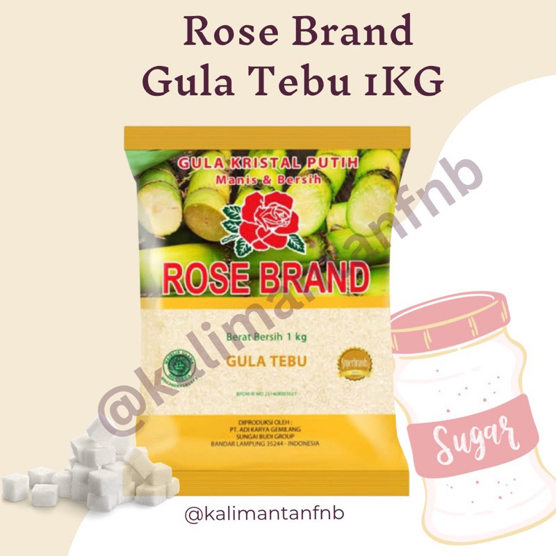 

Gula Pasir Rose Brand Kuning 1Kg