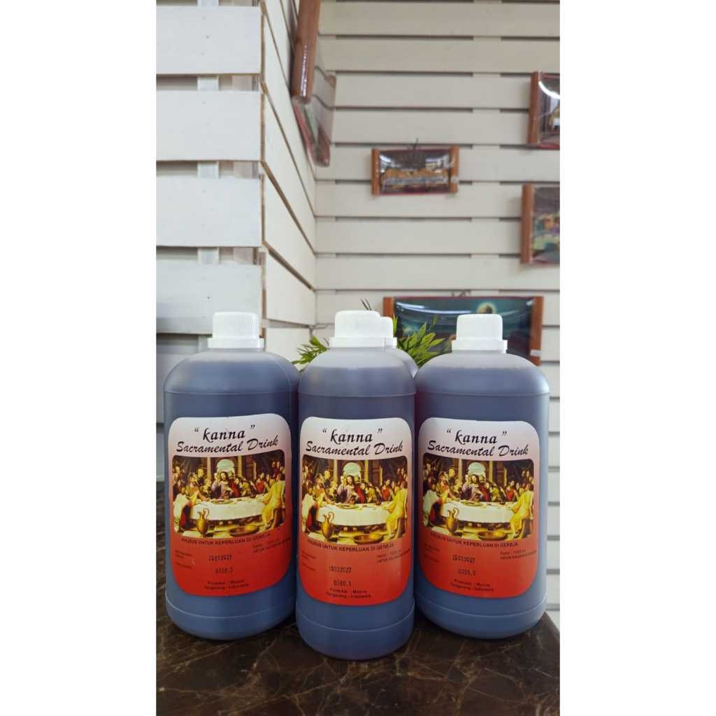 

ANGGUR PERJAMUAN KUDUS KEMASAN BOTOL KANNA 100% ORIGINAL
