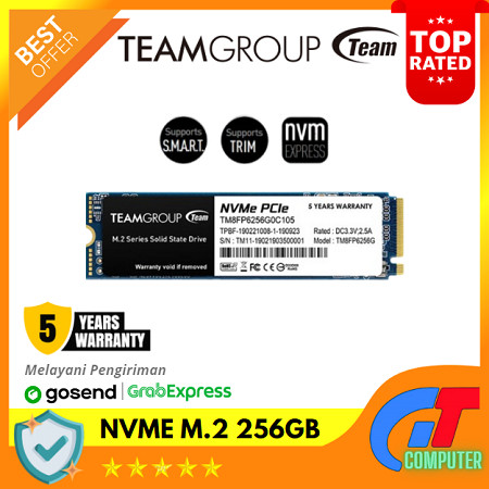 MD Team MP33 SSD NVMe M.2 / M2 256 GB - NVMe 256GB