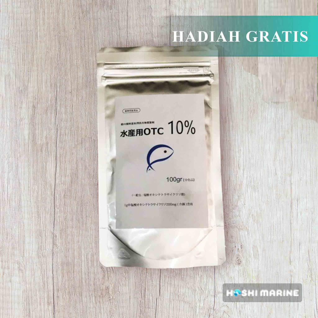 Teramicyn Teramicin Terramycin Antibiotik Ikan Koi 100 gr