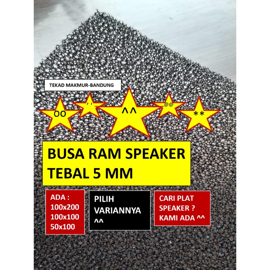 Busa Ram Speaker - Busa Anti Air - Tebal 5 mm