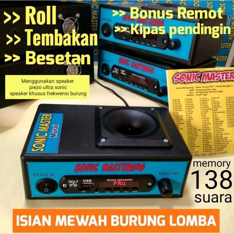 masteran burung masteran mp3 sonic murai