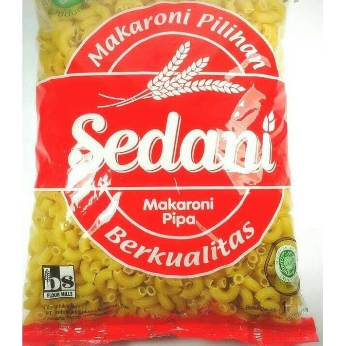 

MAKRONI SEDANI PIPA SPIRAL 1 KG MACARONI MAKARONI SKUTEL SCHOTEL KUAH SOP REBUS SEBLAK