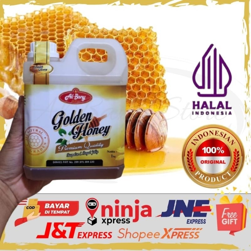 

MADU HUTAN GOLDEN HONEY AL-BANY NETT 1000GRAM (ORIGINAL QUALITY)