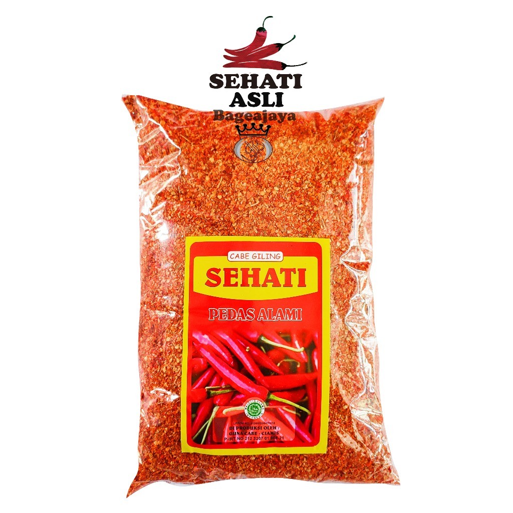 

Grosir Cabe Bubuk Kasar Sehati 1 Kg Cocok Taburan Snack Chili Oil