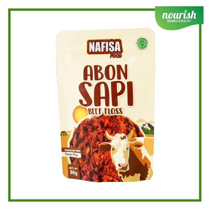 

Nafisa Abon Sapi HALAL / TANPA MSG & PENGAWET 80 gram