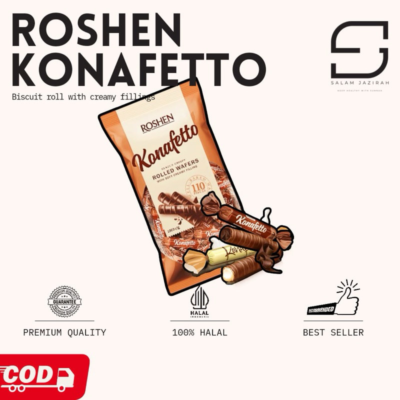 

ROHSEN Konafetto Snack Viral Best Seller