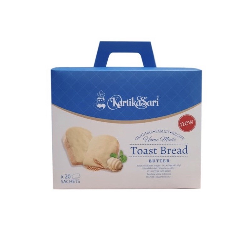 

Toast Bread isi 20 sachet Kartika Sari
