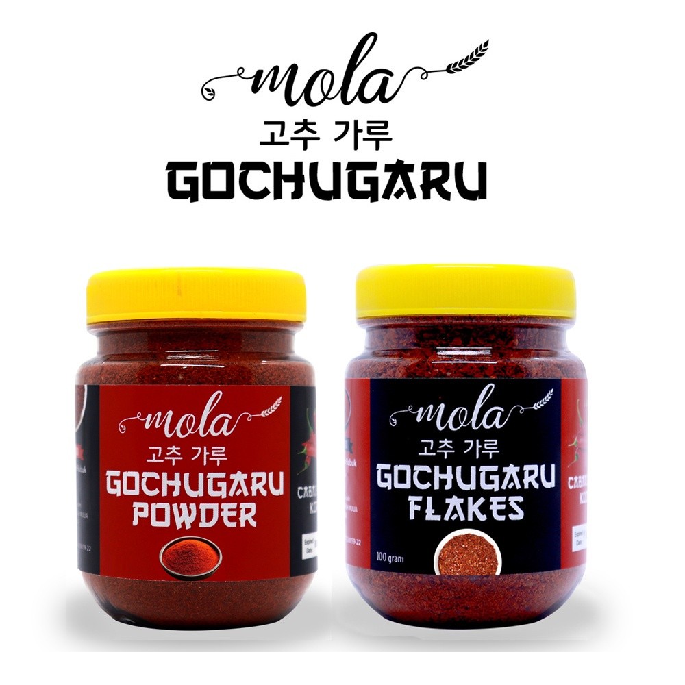 

Gochugaru Cabai Bubuk Korea Powder (bubuk) / Flake (kasar) Original Halal