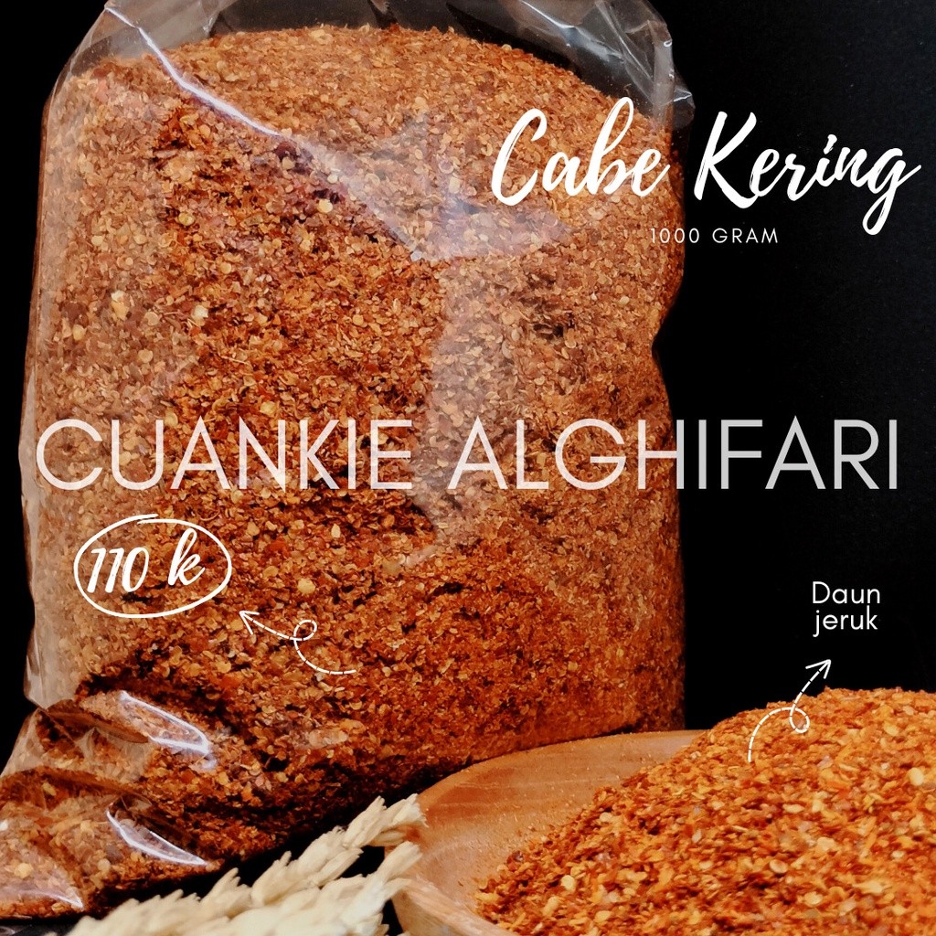 

Cabe kering super 1kg Asli pedas nya follll cocok buat boci,seblak,bakso dll